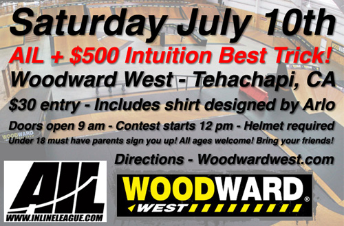 EVENTS: July 10th AIL @ Woodward West