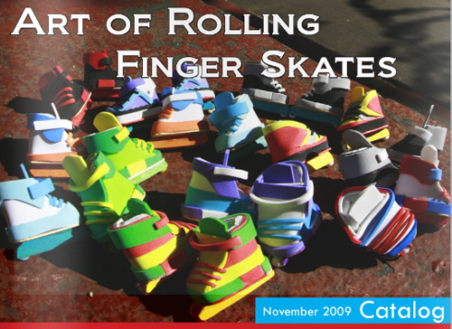 Finger Rollerblades