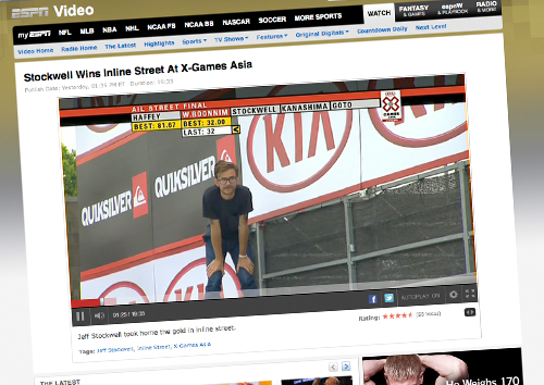 Jeff Stockwell Wins Asian X-Games