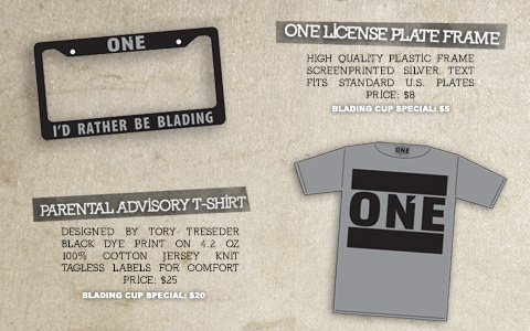 New ONE Merch at Blading Cup
