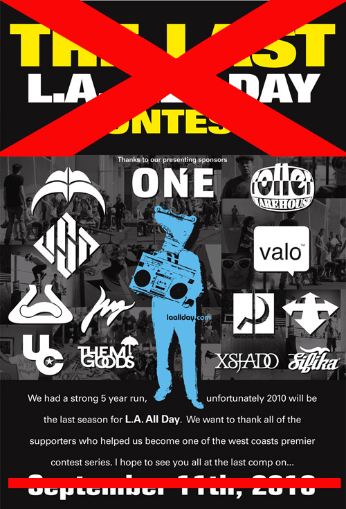 EVENTS: LA All Day *Canceled*