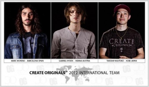 Create Originals Announces International Pro Team