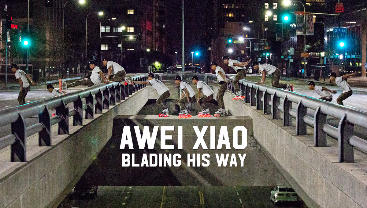 Awei Xiao: Blading his way