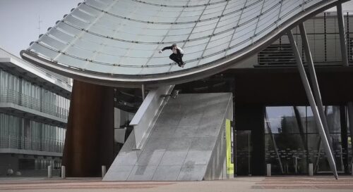 Steve Durr “Incessantly” Blading in Austria